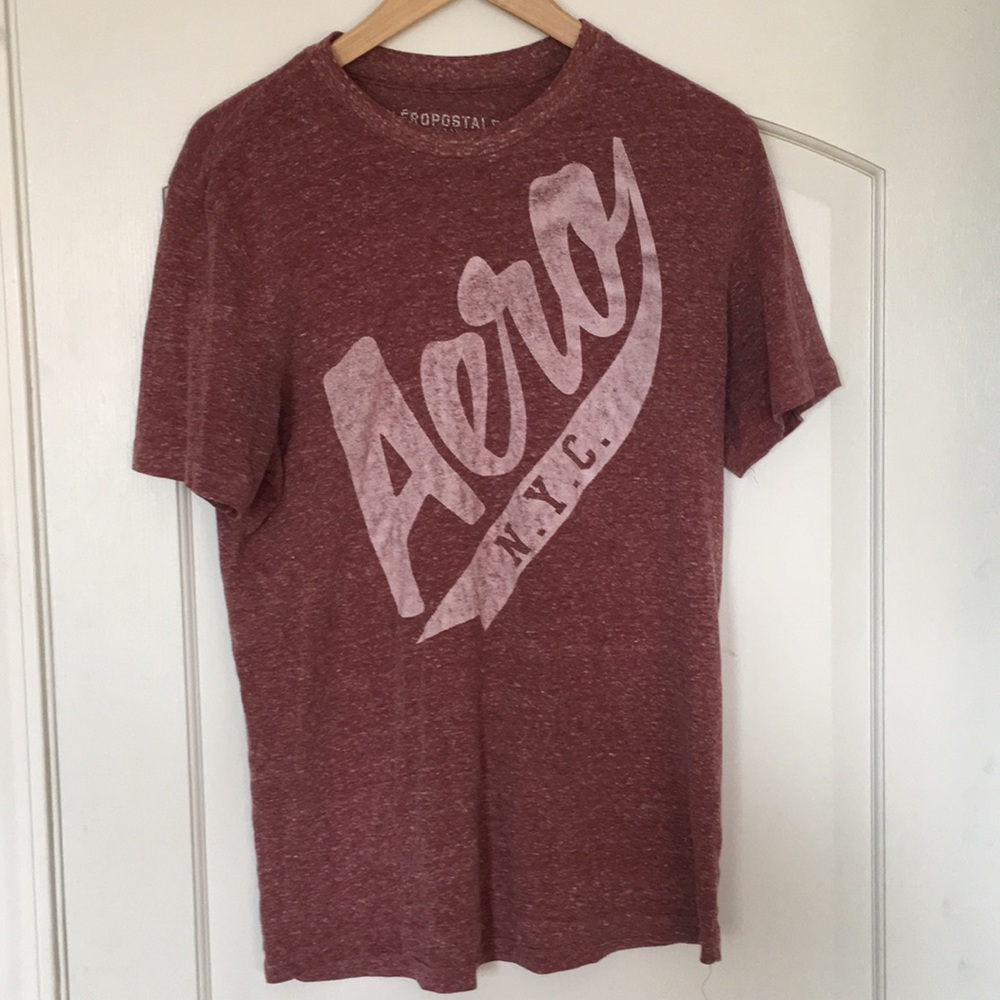 Aeropostale Light-wash Graphic T-Shirt